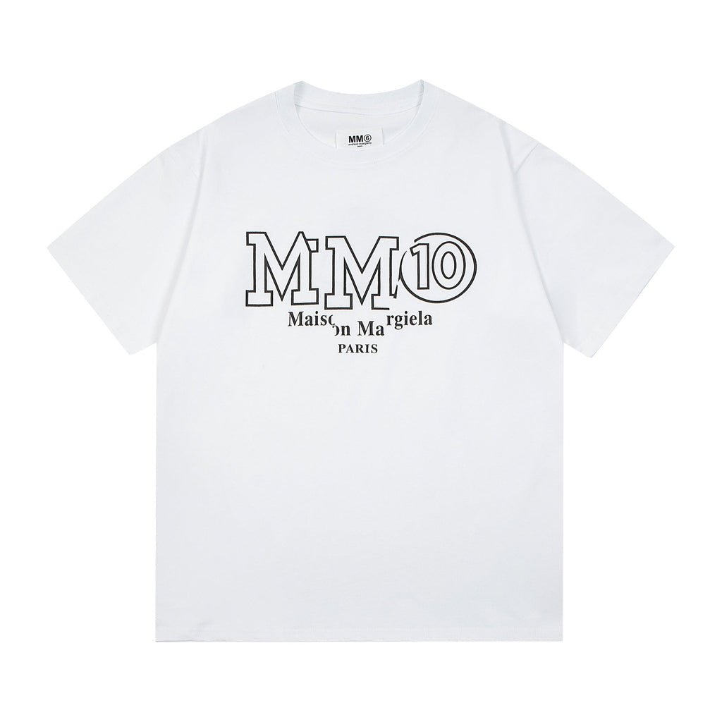 Maison Margiela T-shirt Crew Neck Loose Short Sleeve T-shirt