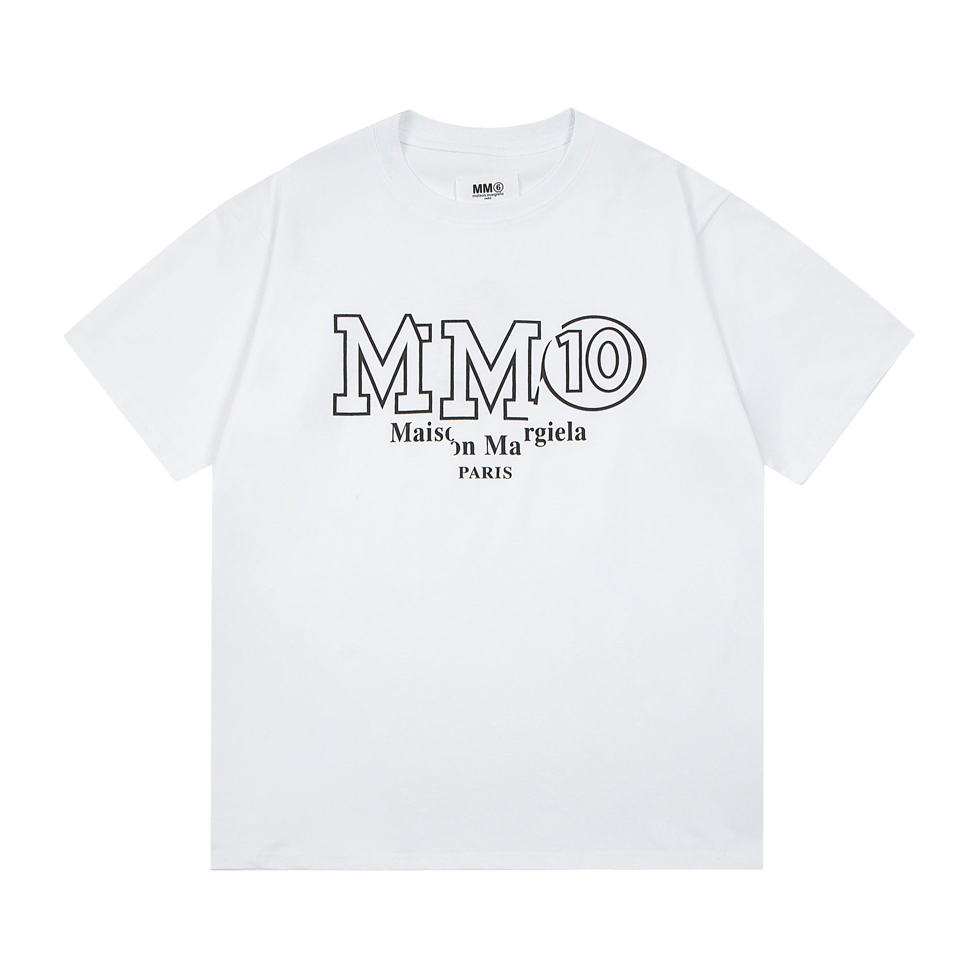 Maison Margiela T-shirt Crew Neck Loose Short Sleeve T-shirt