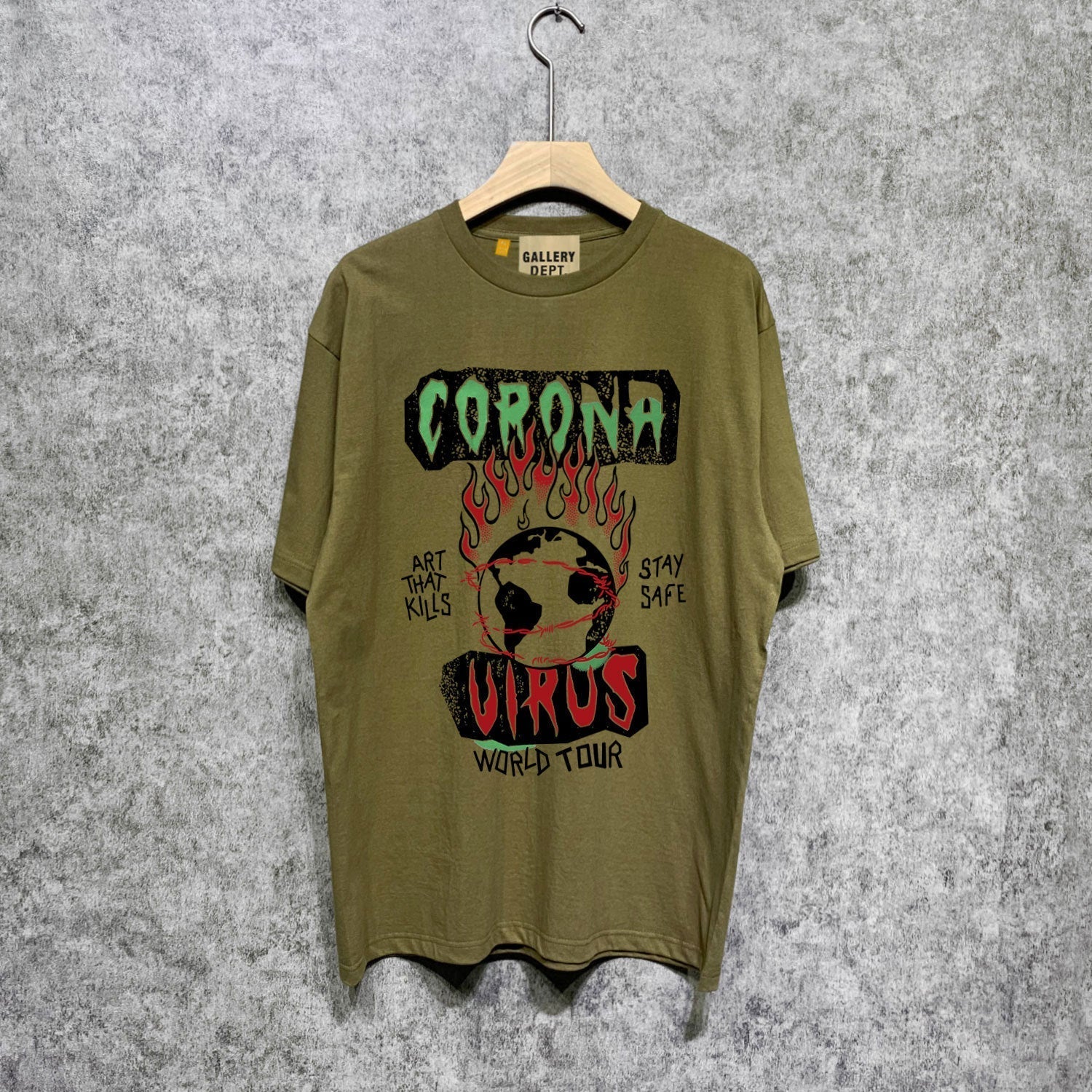 Gallery Dept T Shirts European And American Tee Shirt Short Sleeve T-Shirt Blouse