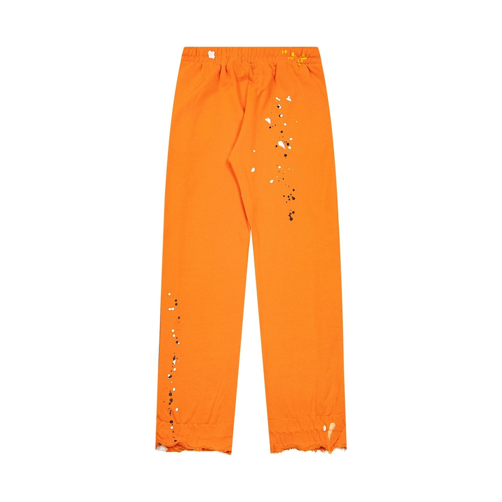 Gallery Dept Sweatpants Hand-painted ink-splashing contrasting casual trousers