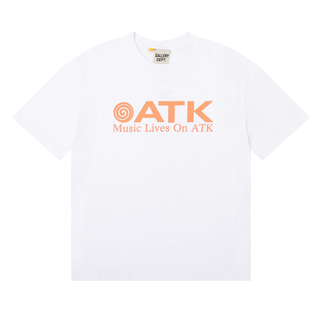 Gallery Dept T Shirts American Fashion Brand Gallery Dept Printed Cotton Casual Short-Sleeved T-shirt for Men and Women
