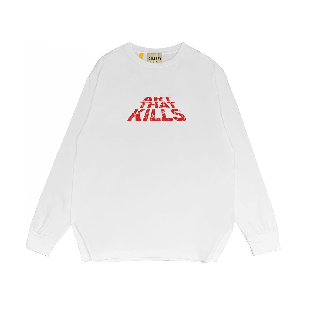 Gallery Dept Long Sleeved Shirt Fashion Brand Long Sleeve Long-Sleeved T-shirt Blouse