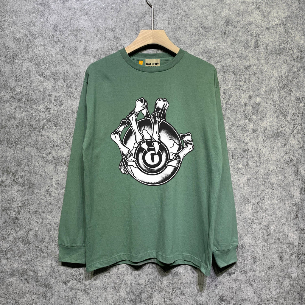 Gallery Dept Long Sleeved Shirt Fashion Brand Long Sleeve Long-Sleeved T-shirt Blouse