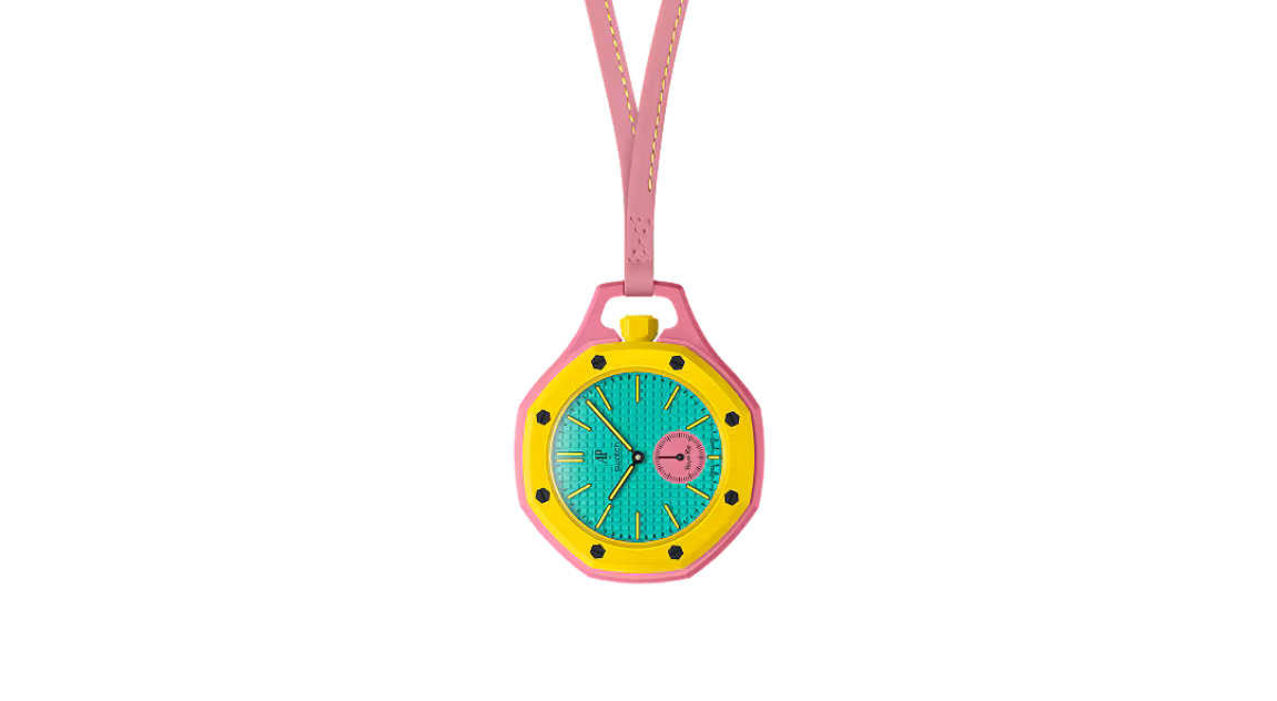 Swatch x Audemars Piguet Bioceramic Royal Oak Pop OTG Roz