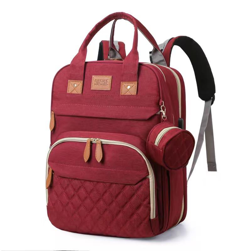 Baby Diaper Bag Backpack with Insulated Bottle Pockets