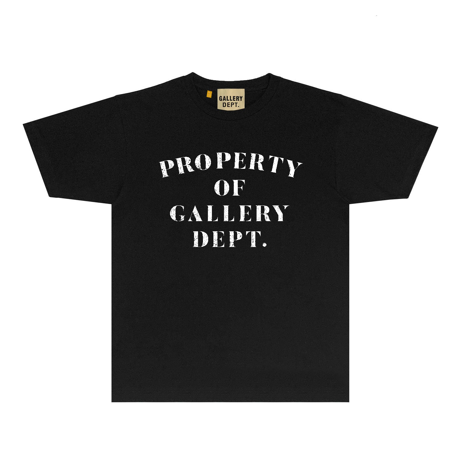 Gallery Dept T Shirt Retro Printed Loose Short-Sleeved Shirt