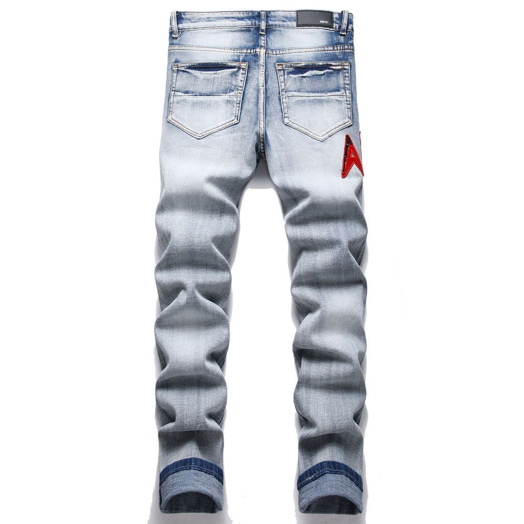 Amiri Jeans Ripped Stretch Jeans