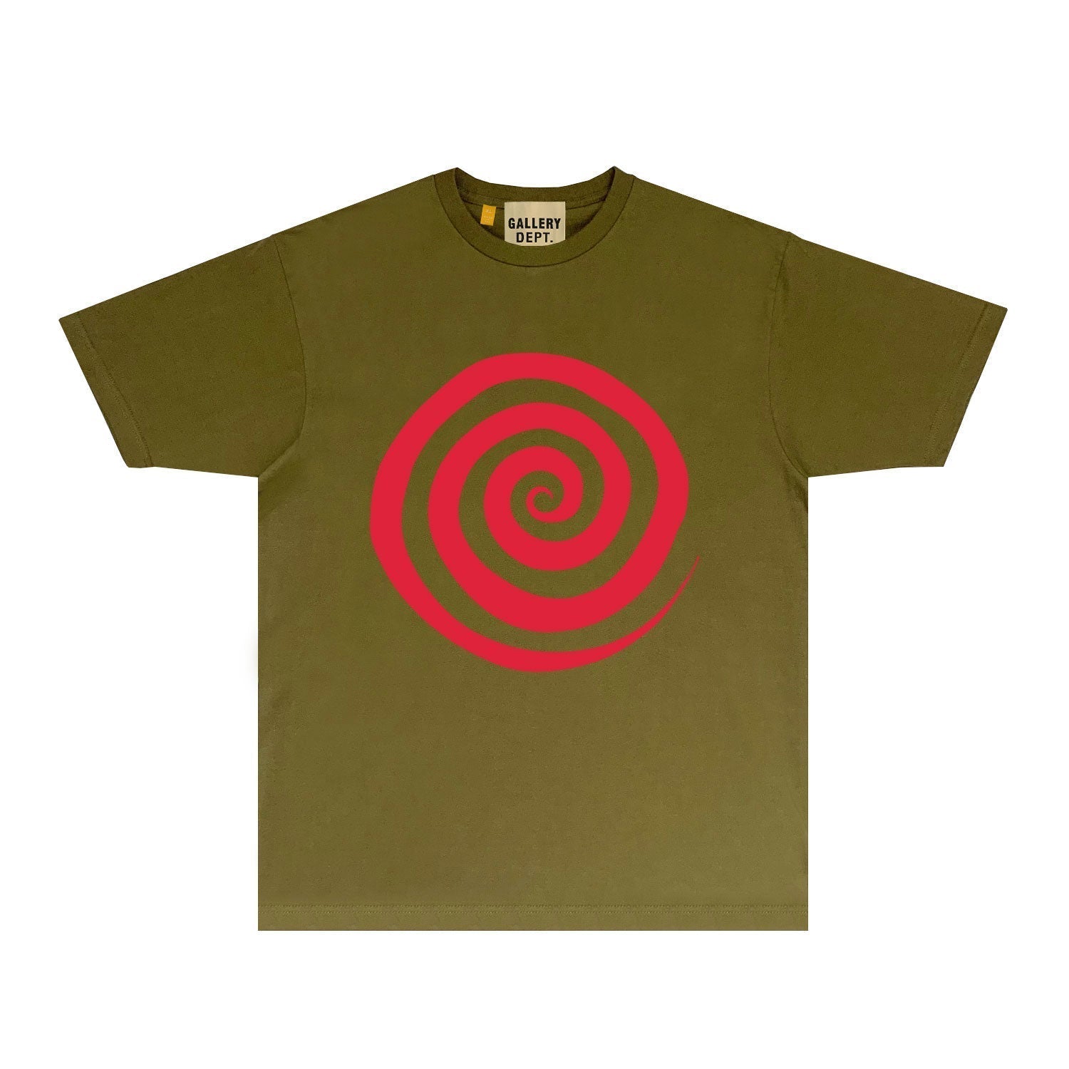 Gallery Dept T Shirt Retro Printed Loose Short-Sleeved Shirt
