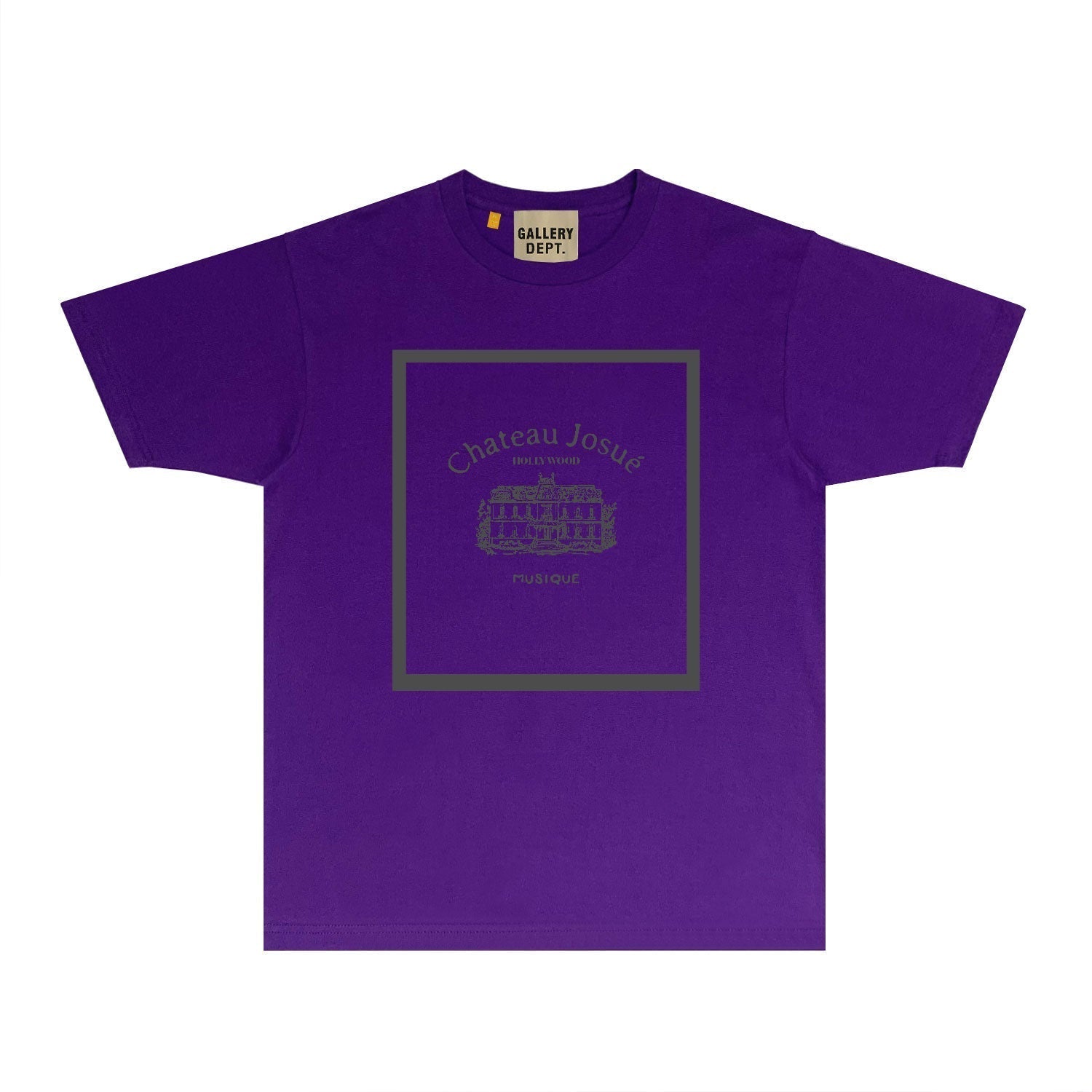 Gallery Dept T Shirt Retro Printed Loose Short-Sleeved Shirt