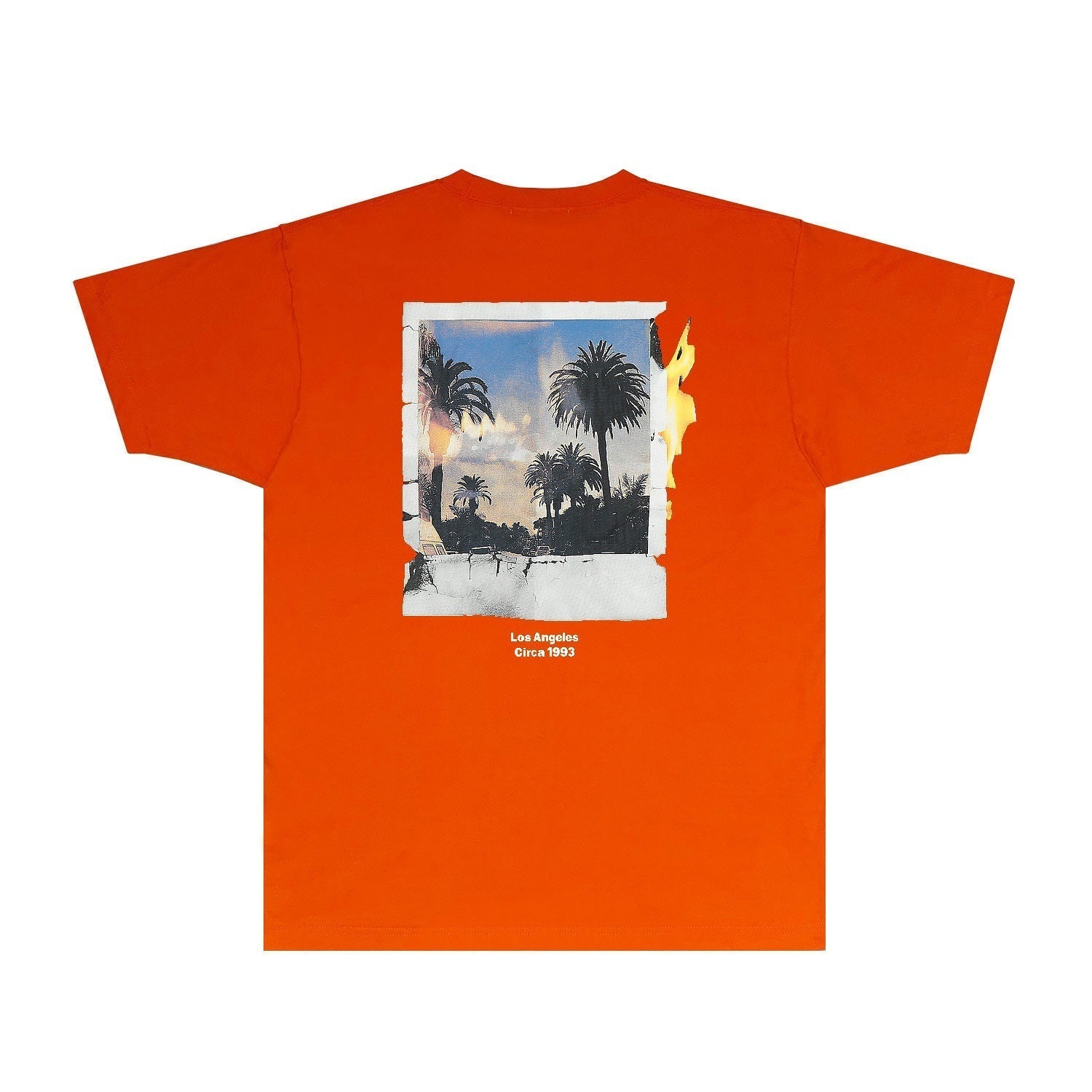 Gallery Dept T Shirt Retro Printed Loose Short-Sleeved Shirt