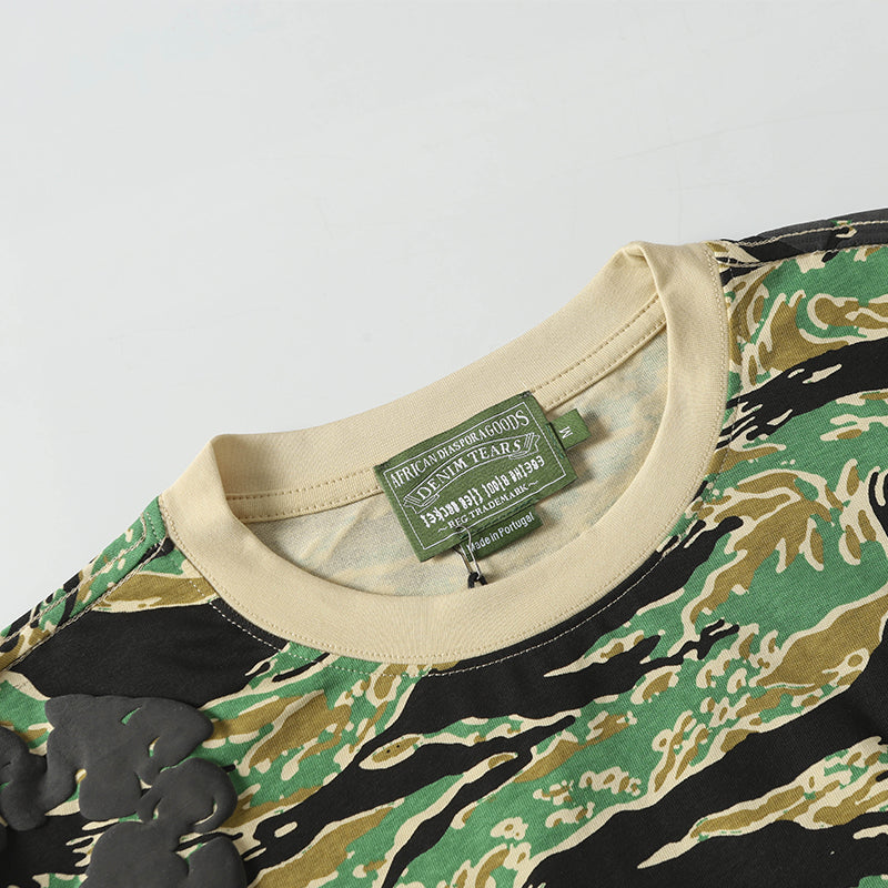 Denim Tears T-shirts Camouflage