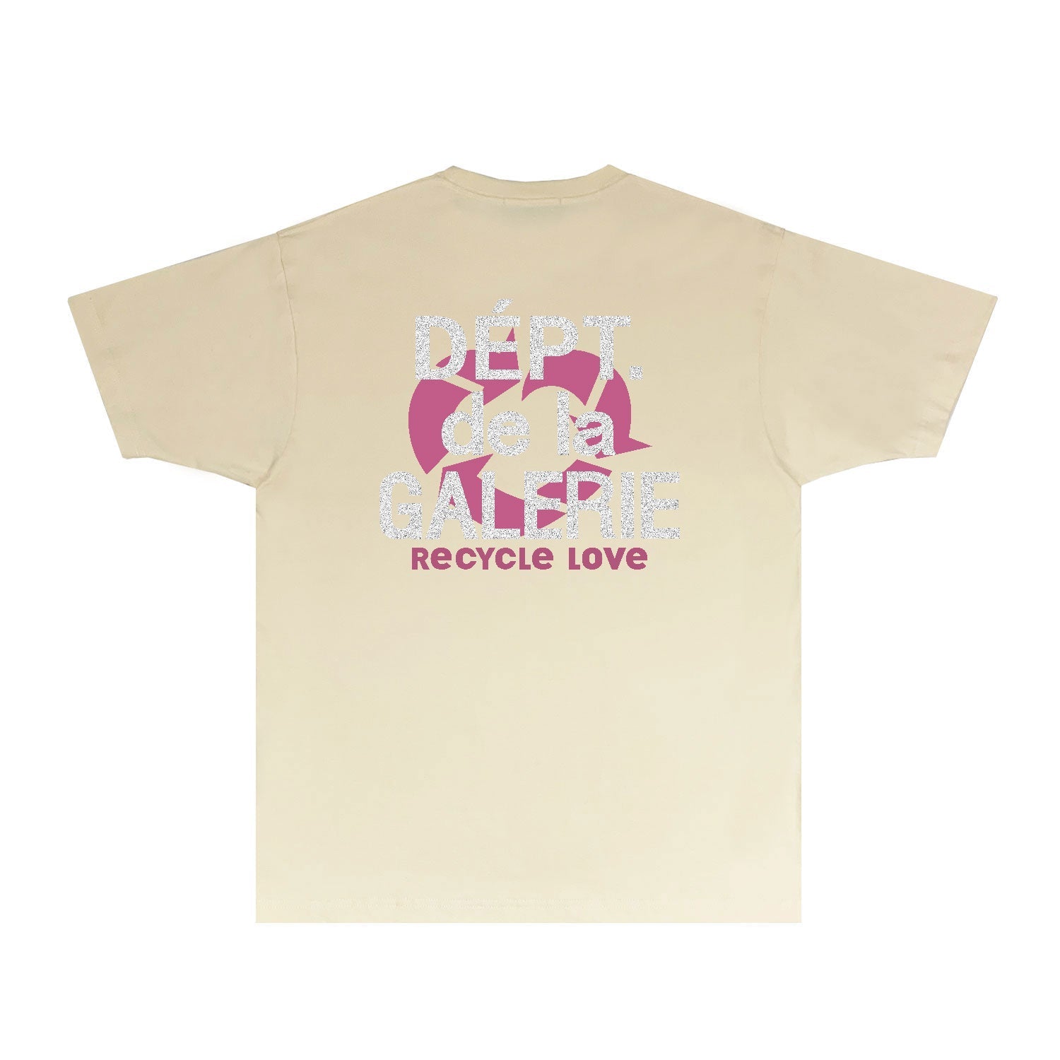 Gallery Dept T Shirt Retro Printed Loose Short-Sleeved Shirt