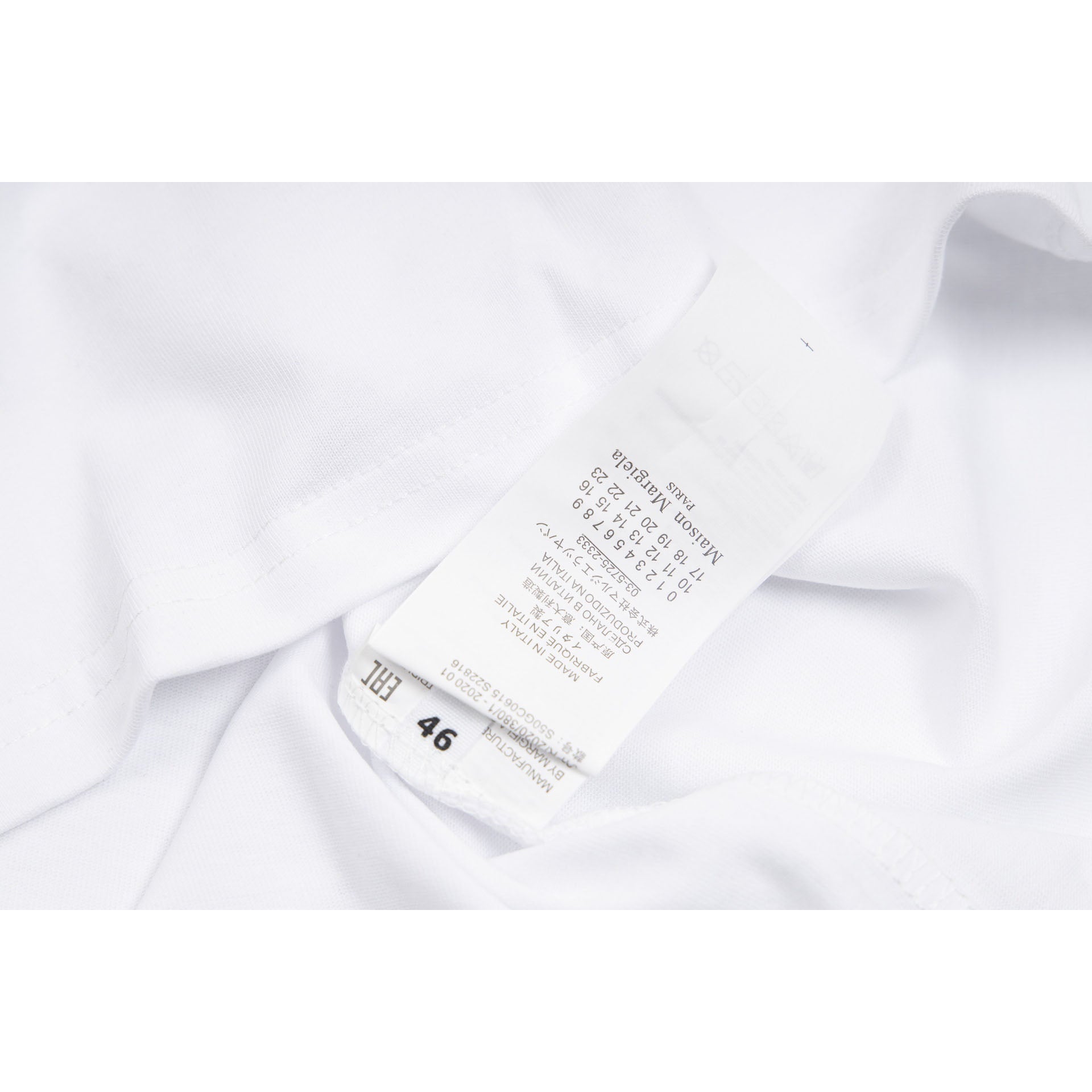 Maison Margiela T-shirt Crew Neck Loose Short Sleeve T-shirt