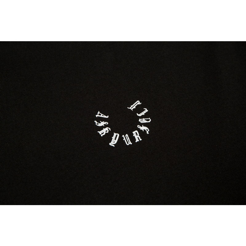 Askyurself T-shirts Sanskrit Letter Smiley Face Printing Loose Couple VTG