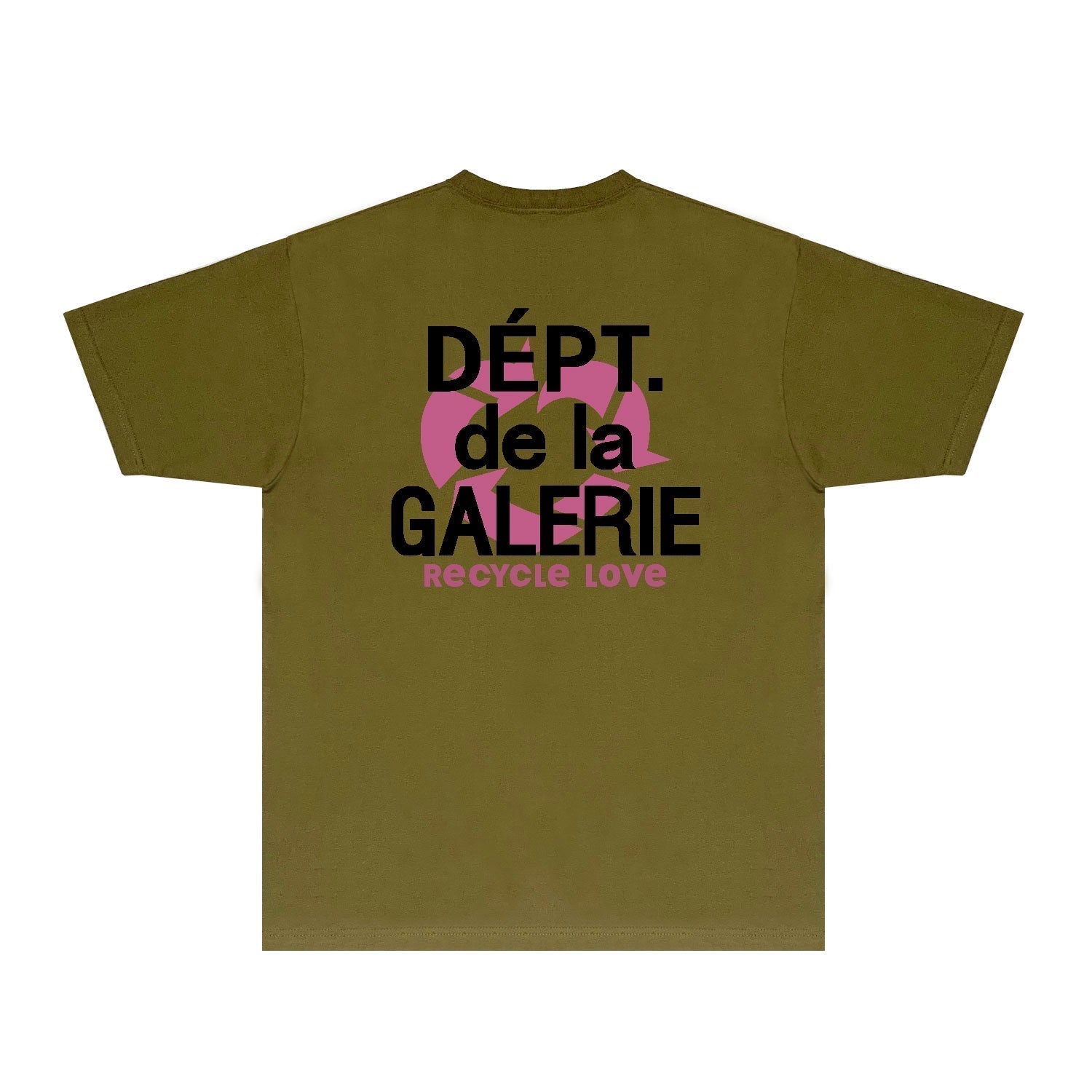 Gallery Dept T Shirt Retro Printed Loose Short-Sleeved Shirt