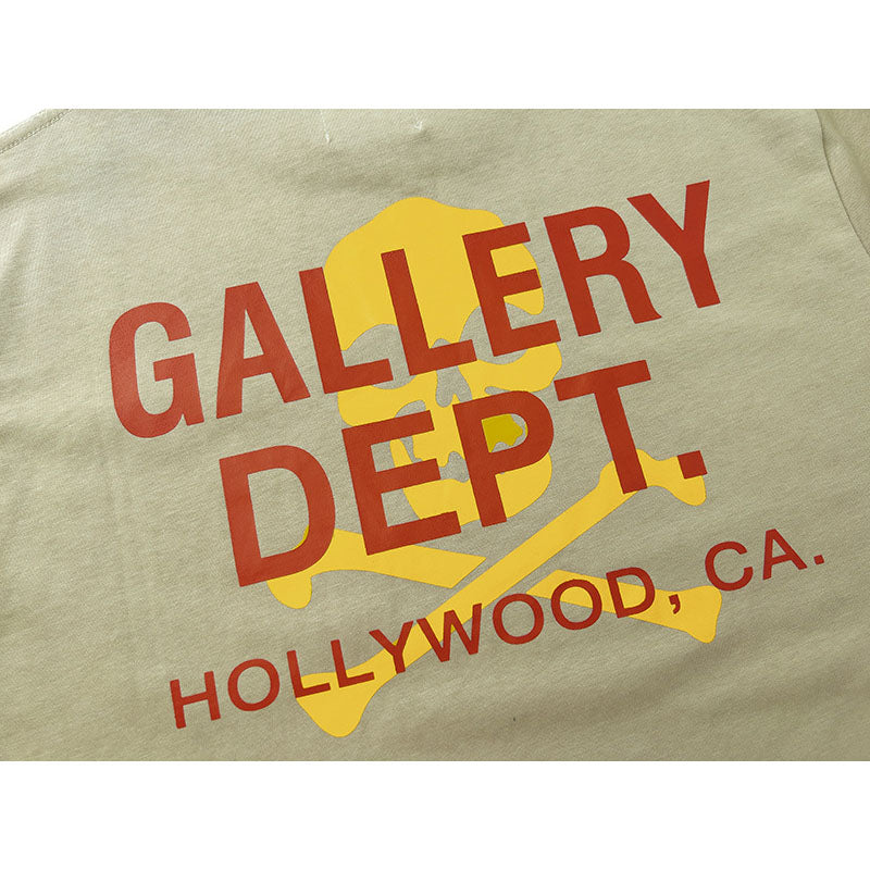 Gallery Dept T Shirts Printed Short Sleeve T-shirt Los Angeles