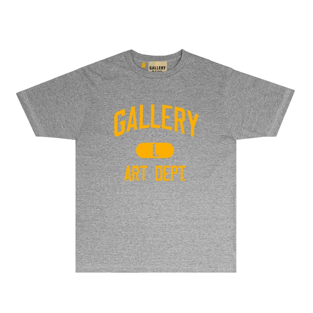 Gallery Dept T Shirt Retro Printed Loose Short-Sleeved Shirt (part2)