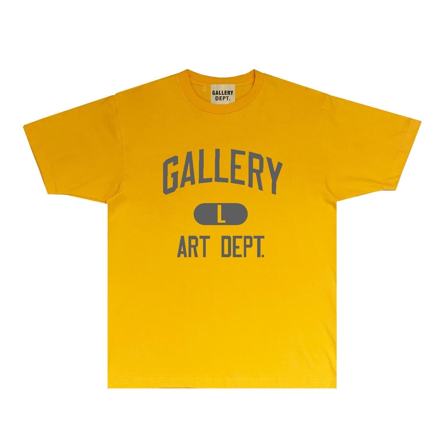 Gallery Dept T Shirt Retro Printed Loose Short-Sleeved Shirt