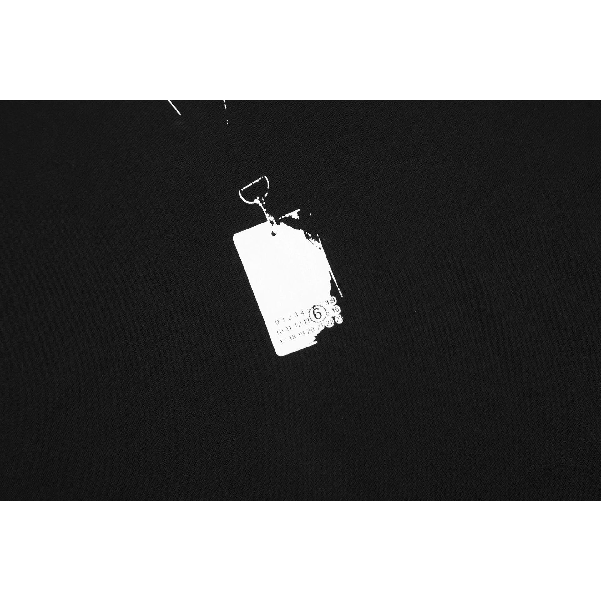 Maison Margiela T-shirt Crew Neck Loose Short Sleeve T-shirt
