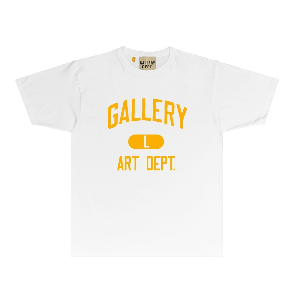Gallery Dept T Shirt Retro Printed Loose Short-Sleeved Shirt (part2)