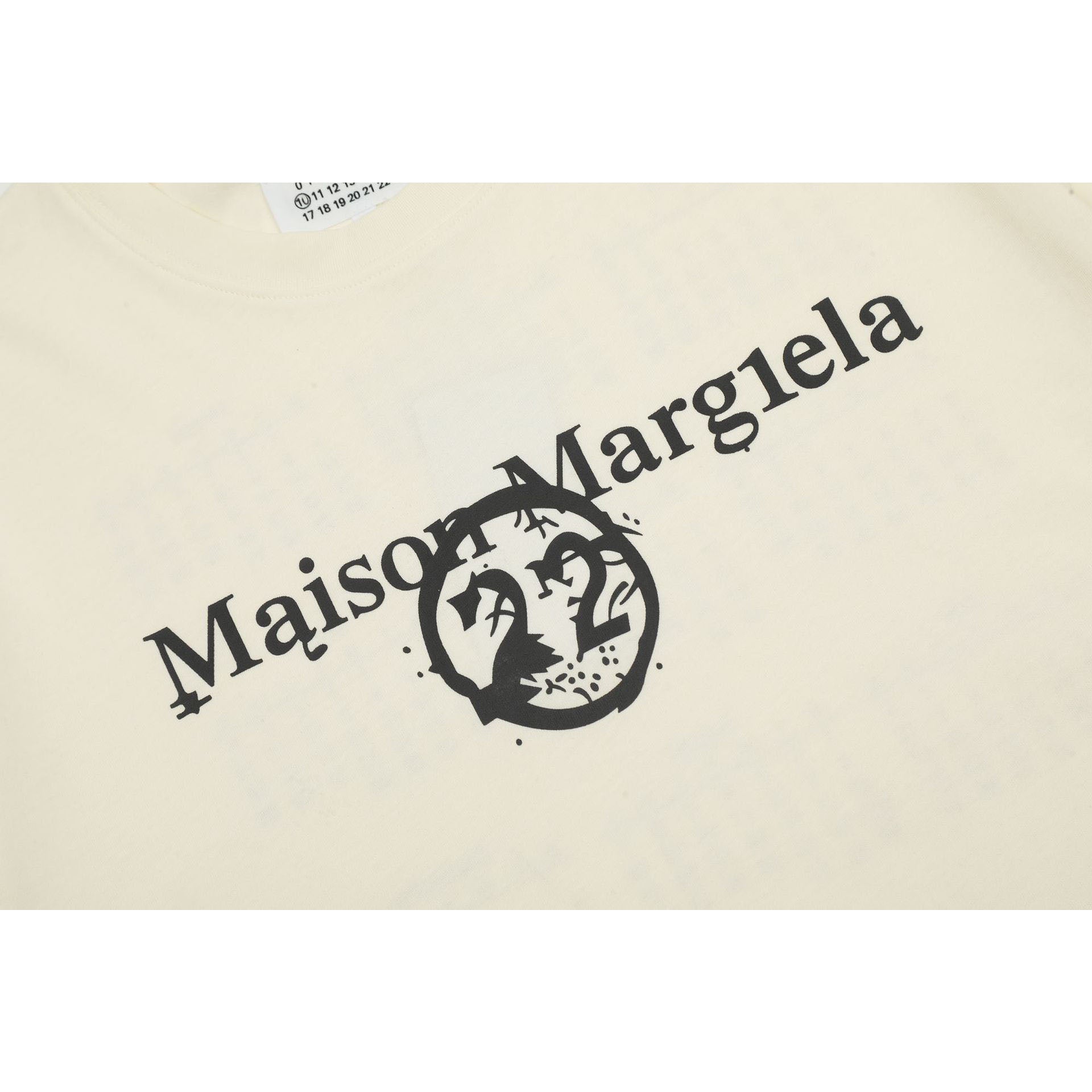 Maison Margiela T-shirt Crew Neck Loose Short Sleeve T-shirt