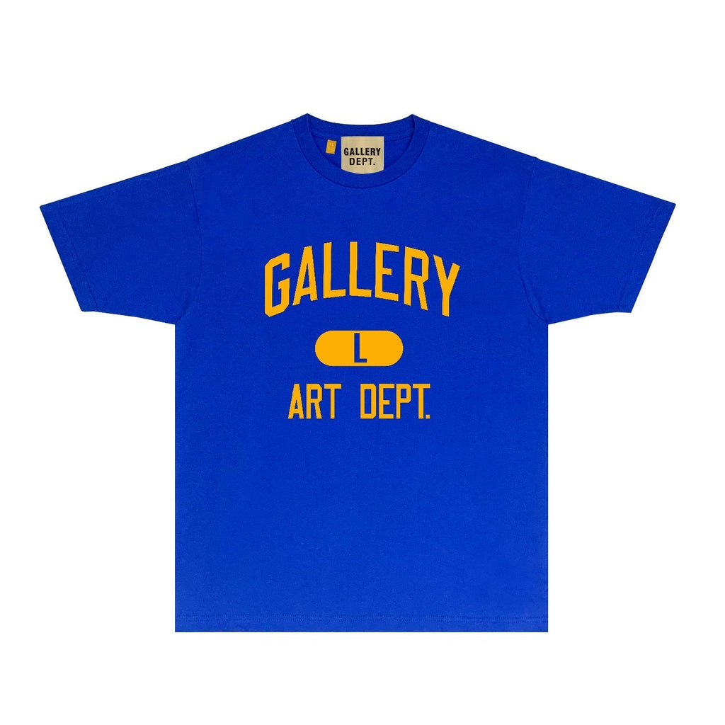 Gallery Dept T Shirt Retro Printed Loose Short-Sleeved Shirt (part2)