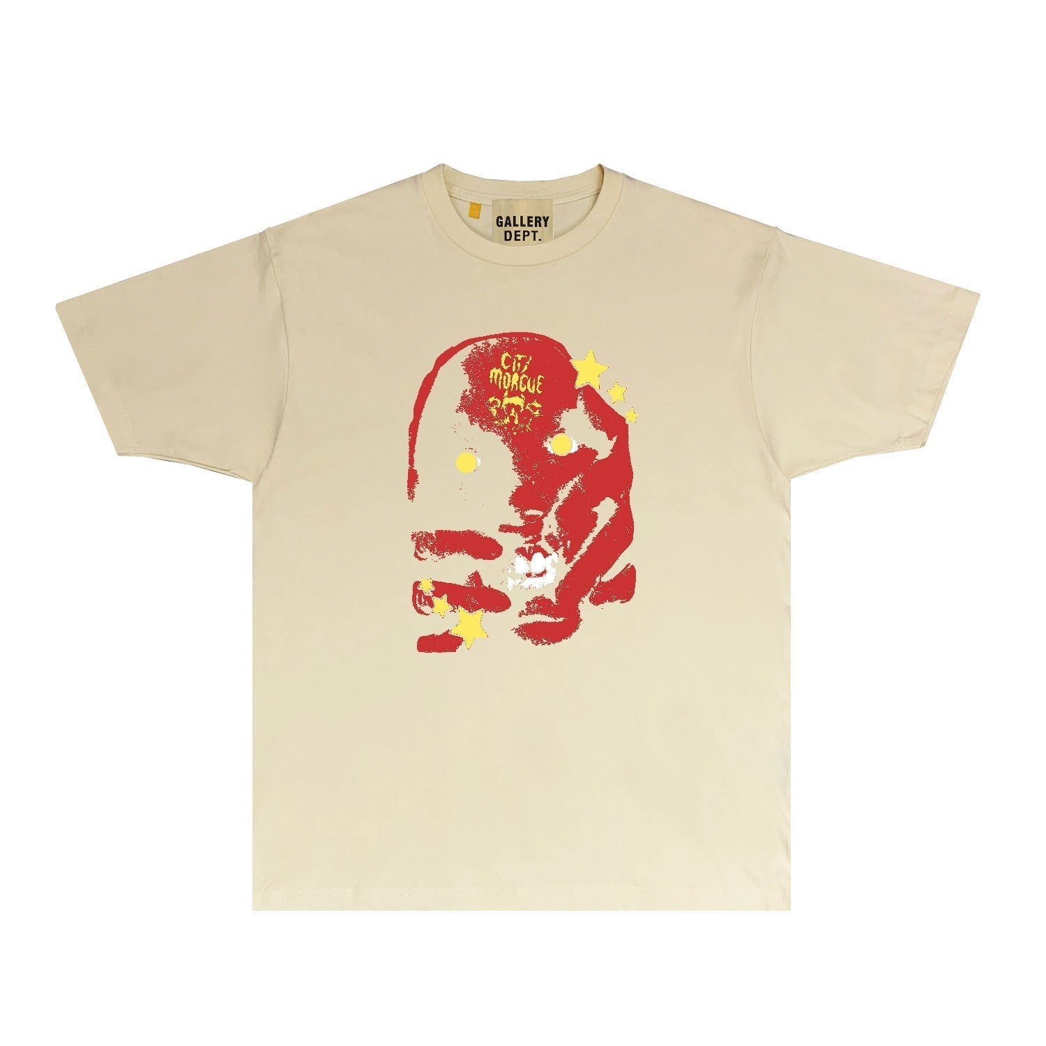 Gallery Dept T Shirt Retro Printed Loose Short-Sleeved Shirt