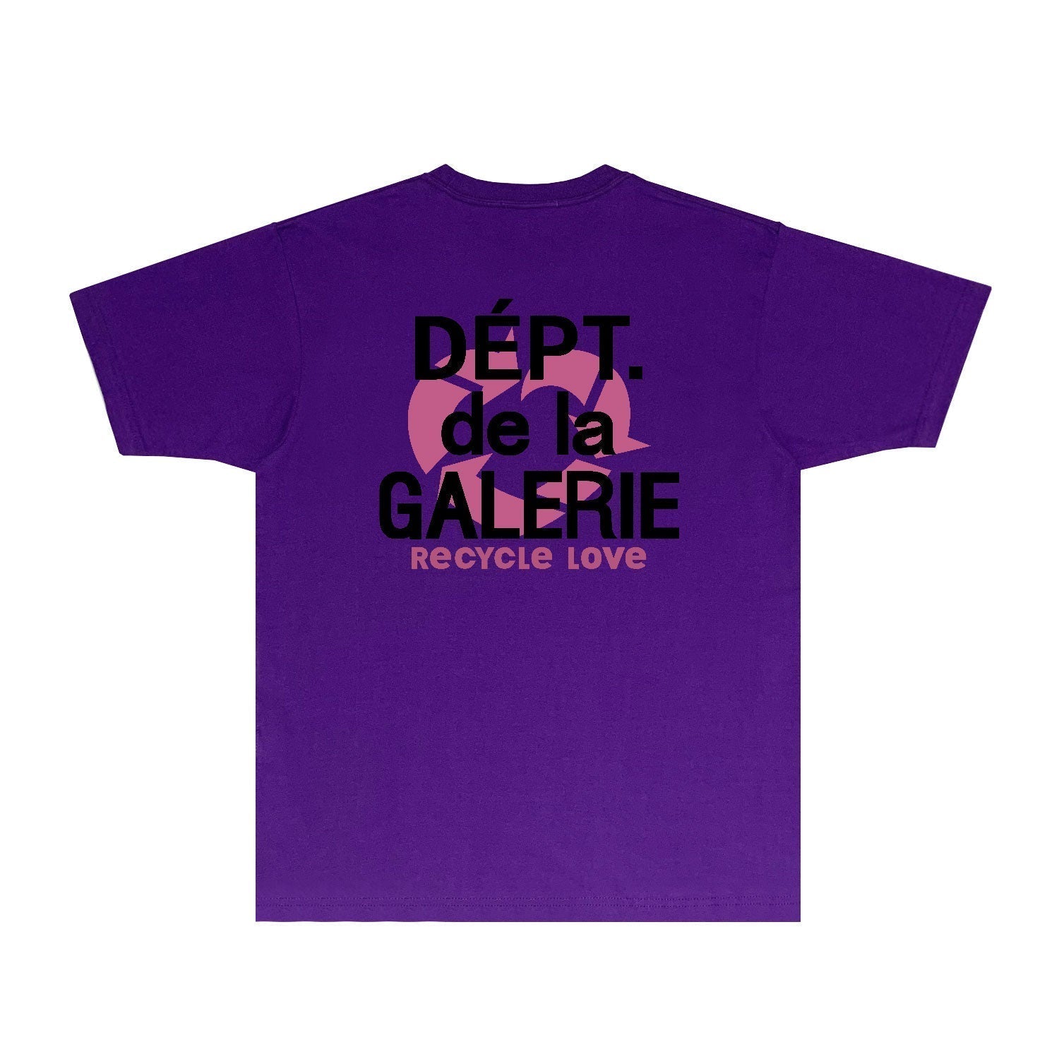 Gallery Dept T Shirt Retro Printed Loose Short-Sleeved Shirt