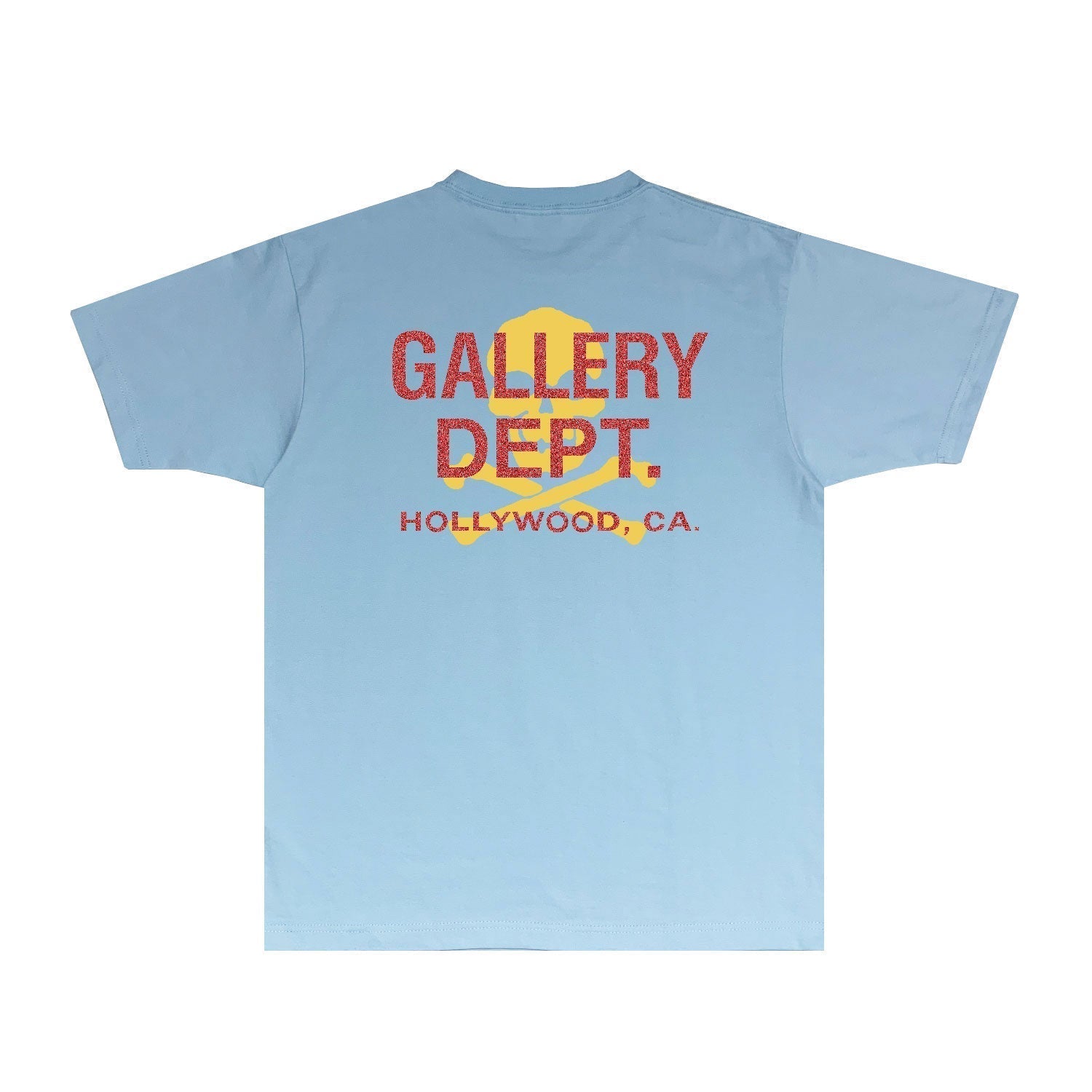 Gallery Dept T Shirt Retro Printed Loose Short-Sleeved Shirt