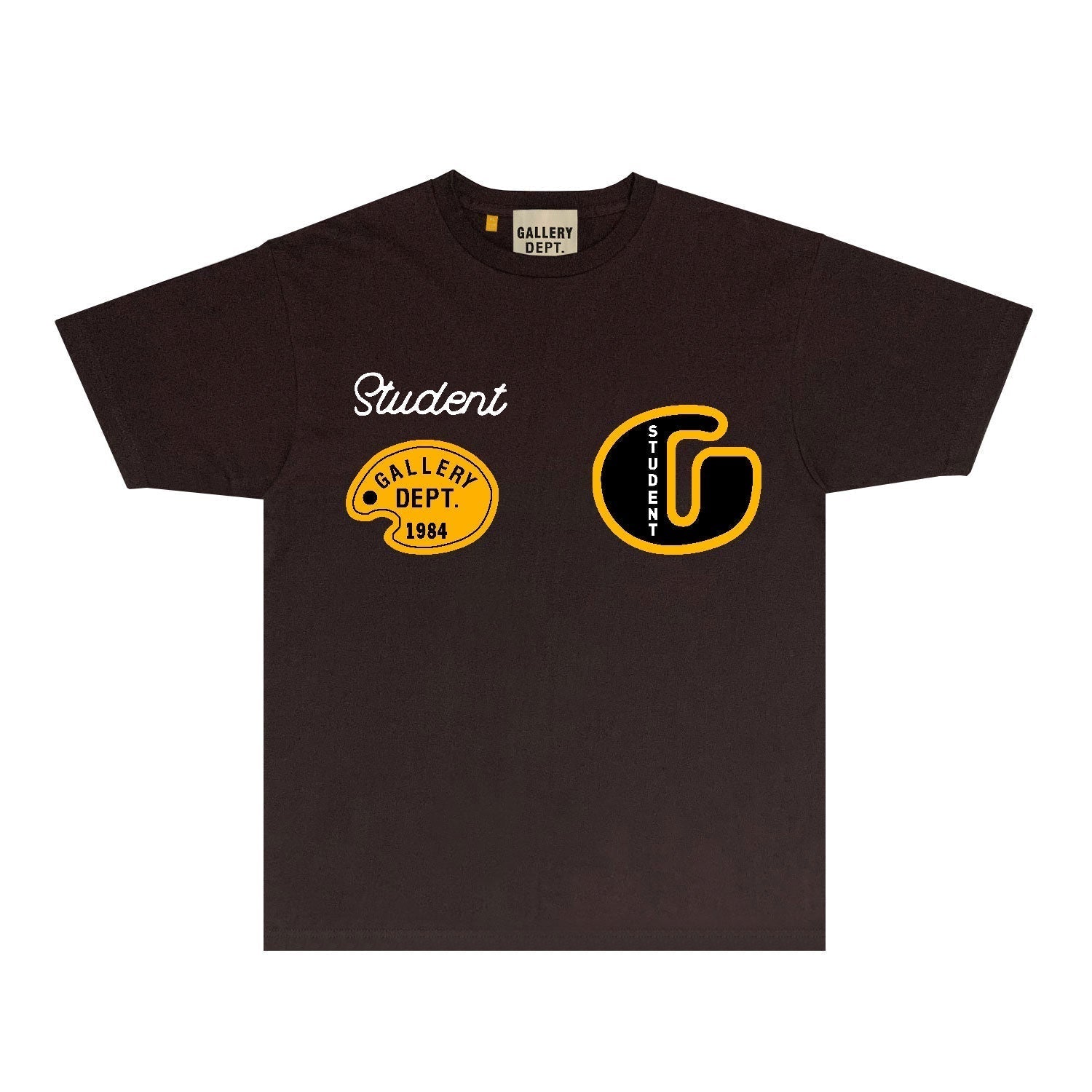Gallery Dept T Shirt Retro Printed Loose Short-Sleeved Shirt (part2)