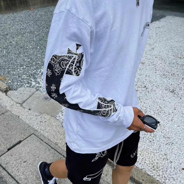 Askyurself T-shirts Letter Loose Men's and Women's Long Sleeves T-shirt