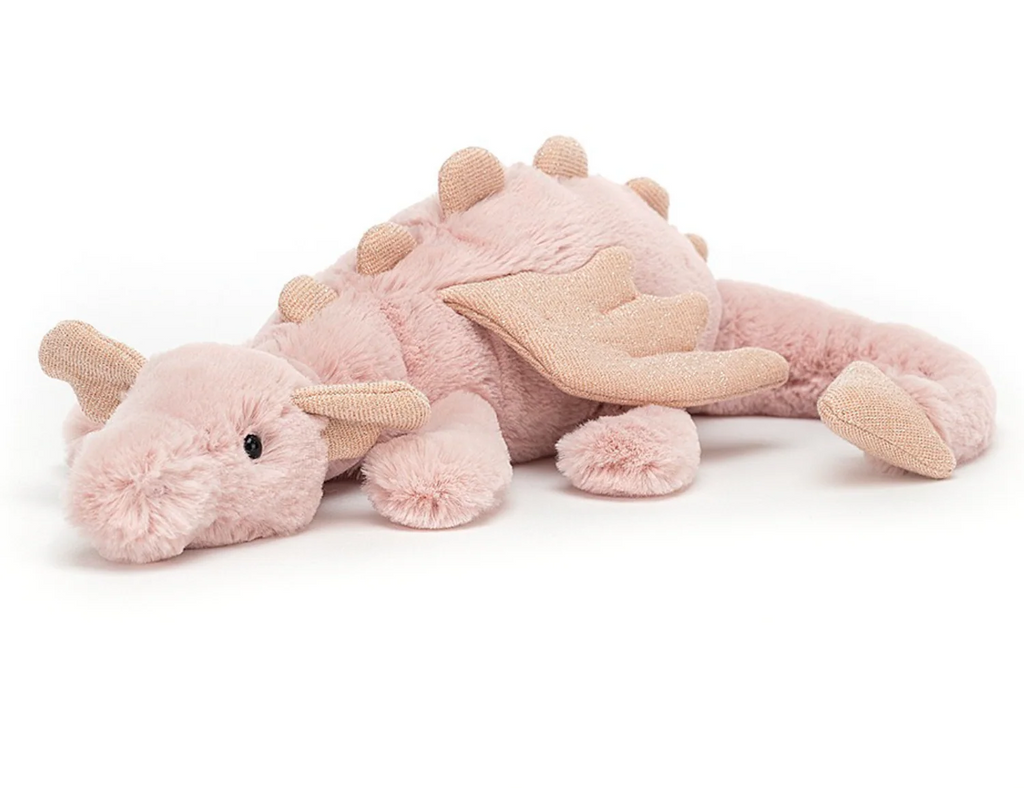 Jellycat   Rose Dragon Little