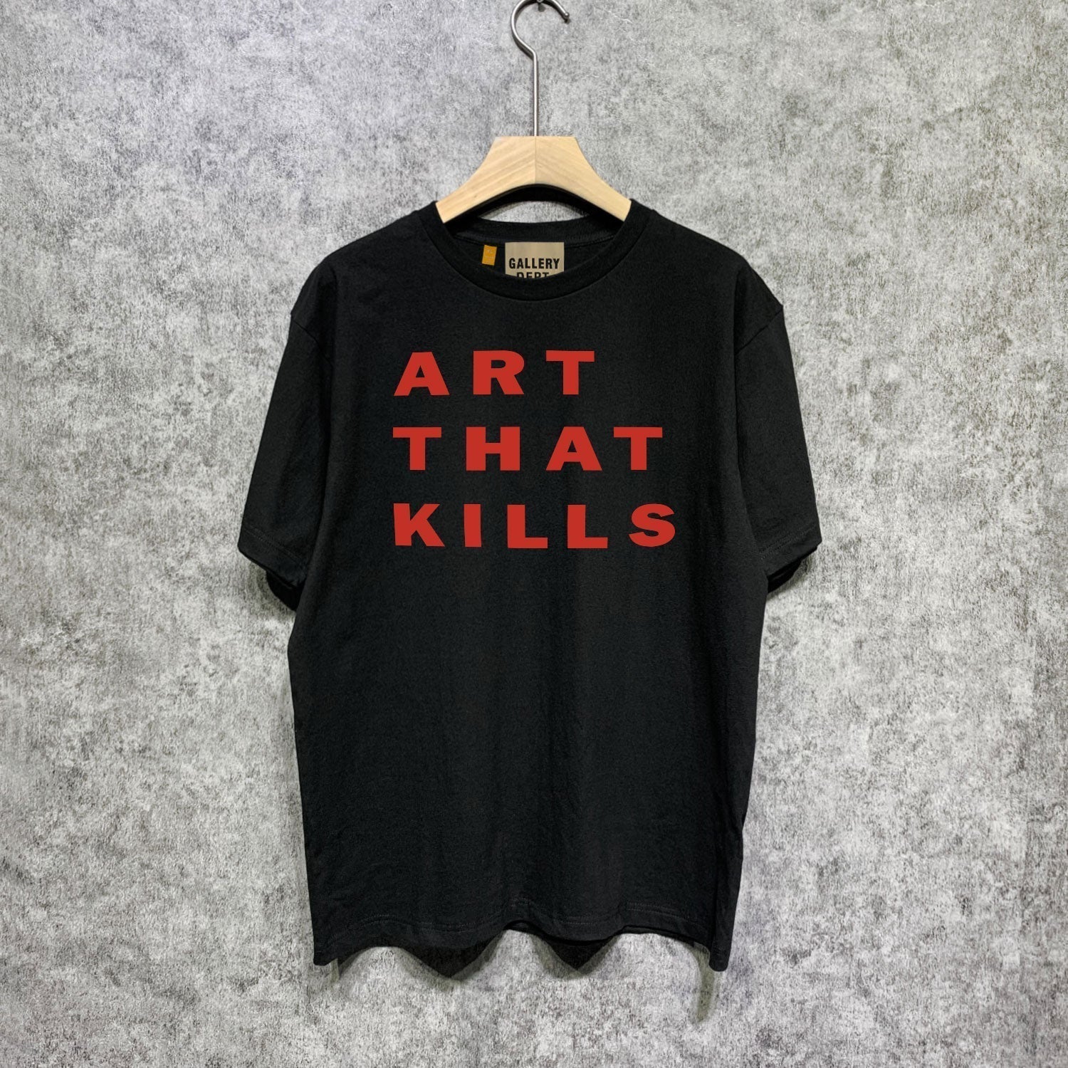 Gallery Dept T Shirt Retro Printed Loose Short-Sleeved Shirt