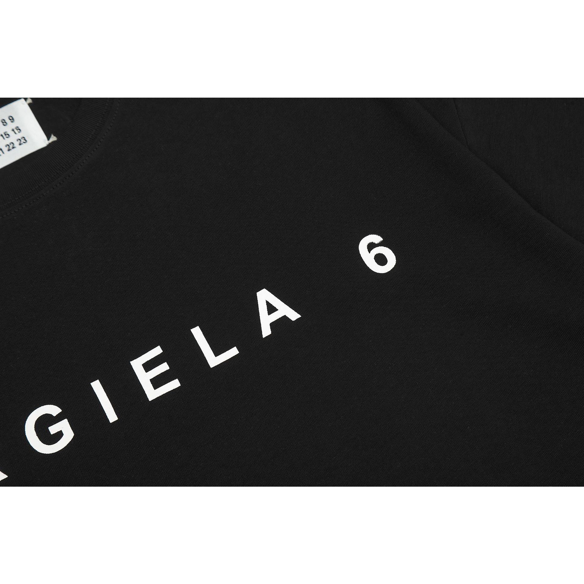 Maison Margiela T-shirt Crew Neck Loose Short Sleeve T-shirt