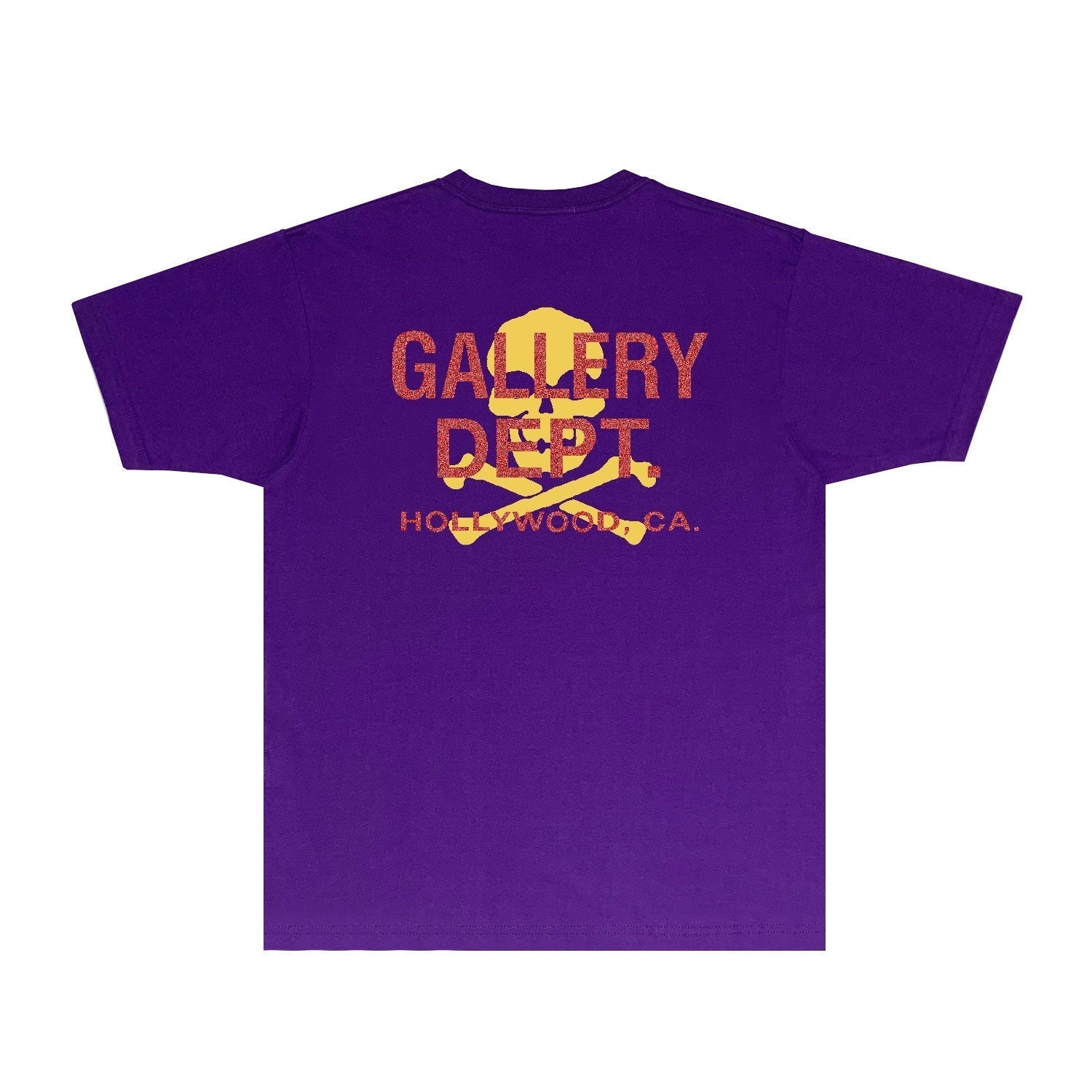 Gallery Dept T Shirt Retro Printed Loose Short-Sleeved Shirt